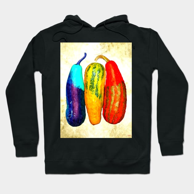 Ornamental Gourd Hoodie by danieljanda